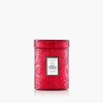 Mini Vela Pote Vidro 50H Relevo Goji Tarocco Orange Voluspa 
