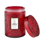 Mini Vela Pote Vidro 50H Relevo Goji Tarocco Orange Voluspa 