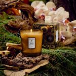 Vela Copo Vidro Classico 60H Baltic Amber 
