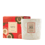 Vela Copo Vidro Clássico 60H Tomato Trellis 