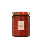 Vela Pote Vidro G 100H Relevo Tomato Trellis Voluspa