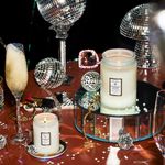 Vela Pote Vidro G 100H Tampa Vidro Relevo Sparkling Cuvee Voluspa 