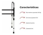 Andador Aluminio 2 Barra Fixa Plus (a399) - Indaiá