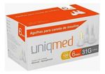 Agulha Caneta Insulina 6mmx31g (cx 100) - Uniqmed