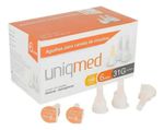Agulha Caneta Insulina 6mmx31g (cx 100) - Uniqmed