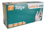Luva Vinil C/pó (KIT C/ 300 unid) - Talge
