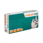 LUVA VINIL S/PÓ (100UNI) - TALGE