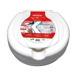 Assento Sanitário Oval Elevado 7,5 Cm Com Tampa - Mebuki