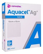 Aquacel Ag Extra 10x10cm (1 Curativo) - Convatec