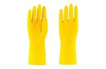 Luva De Latex Amarela Kit 12 Pares - Ltx 600 - Plastcor 