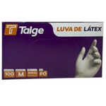 Luva Latex Uso Geral C/pó (100unid) - Talge