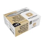 Lâmina De Bisturi Em Aço Carbono (100 UNIDADES) - Descarpack