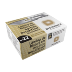 Lâmina De Bisturi Em Aço Carbono (100 UNIDADES) - Descarpack