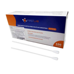 Swab Para Coleta De Amostras Haste Rayon (200uni) - Firstlab