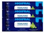Toalhas Umedecidas Para Corpo (80 Unidades) - Higifral