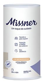 Fita Microporosa Bege 10cm X 4,5m - Missner (2 Unid)