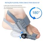 CORRETOR ORTOPEDICO CINZA ROTATIVO HALLUX VALGO P/JOANETE