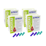 LANCETAS PARA LANCETADOR (100UN)- KIT C/4 CAIXAS- G-TECH