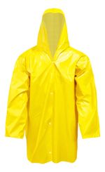 Capa De Chuva Fit Pvc Amarelo (tam G) - Plastcor