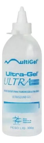 Gel Clínico Condutor - Ultragel 300g - 5 Unidades