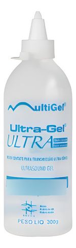 Gel Clínico Condutor - Ultragel 300g - 5 Unidades