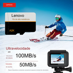 Cartão De Memoria Micro Sd 128g + Adaptador - LENOVO