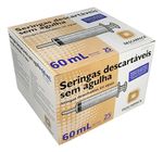 Seringa Descartável S/agulha B/cateter 60ml 25u - Descarpack