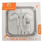 Fone De Ouvido Com Fio Tipo-c (rb05)