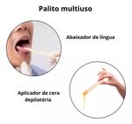 Abaixador De Língua Em Madeira (100 UNIDADES) - TALGE
