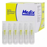 Agulha Hipodérmica (CAIXA COM 100 UNIDADE) - Medix