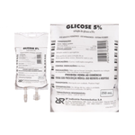 GLICOSE 5% 250 ML BOLSA PVC - JP FARMA