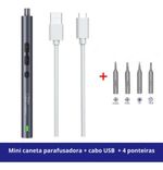 Parafusadeira De Precisão Sem Fio Usb