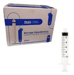 Seringa HiPodérmica Luer Lock (10ml) - 100unidades - Medix