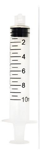 Seringa HiPodérmica Luer Lock (10ml) - 100unidades - Medix