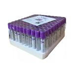 TUBO ROXO P/ COLETA EDTA K3 4ML (100UNID) - LABOR IMPORT