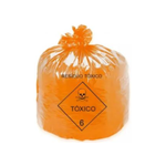 SACO DE LIXO TOXICO LARANJA 100L (100 UNID)- PLASTICO JUREMA