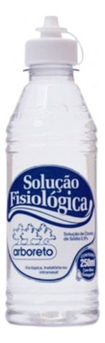 Soro Fisiológico Cl Sodio 0,9% de 250ml (Unidade) - Arboreto