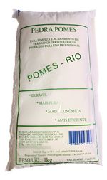 Pedra Pomes Em Pó Rio Fina kit 2unid (1kg) - Soft Plus 