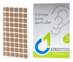 PLACA P/AURICULO CRISTAL ACUPUNTURA (10ENV C/70UN)
