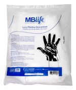 Luva Plástica Descartável (kit 50 C/100) - Medix