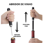 ABRIDOR DE GARRAFA DE  VINHO