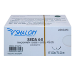  FIO CIRURGICO SEDA TRANÇADA PRETA (CX/24 ENV)-SHALON