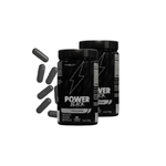 Cafeína Em Capsula 400mg Power Black (2 Frascos) - MVPower