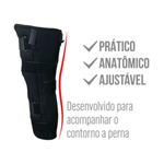Imobilizador De Joelho Bilateral Preto (70cm) - Kestal