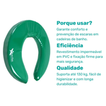 Almofada Espuma Higiênica Revestida De PVC (AFA 061) - Artflex