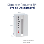 Dispenser P/ EPI de Touca Descartável (Pequeno) - MVW Online