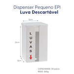 Dispenser Para EPI Luva Descartável (Pequeno) - MVW Online