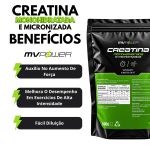 CREATINA MONOHIDRATADA 500g - MV POWER