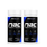 Nac (2 Potes com 60 Capsulas) - MV Power