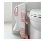 Assento Infantil Com Escada Para Vaso Sanitario - Rosa